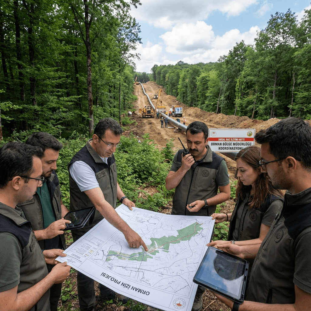 Doğal Gaz Hattı İzinleri