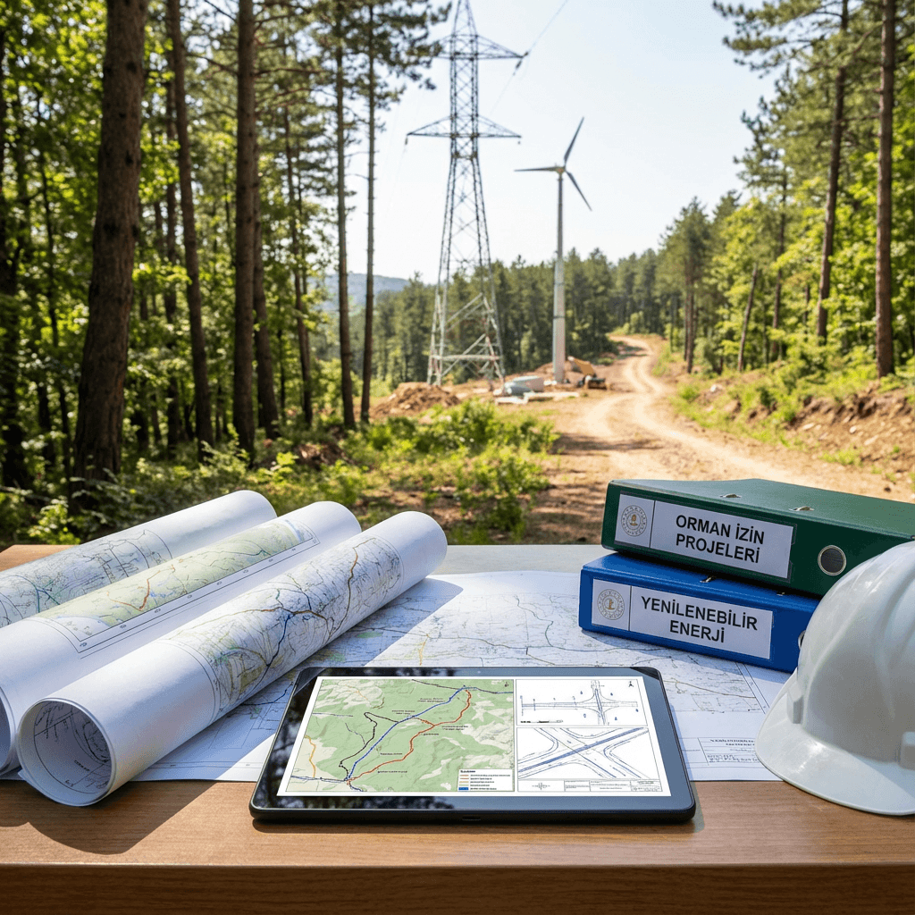 Orman İzin Projeleri (RES, GES, ENH, Yol vb.)